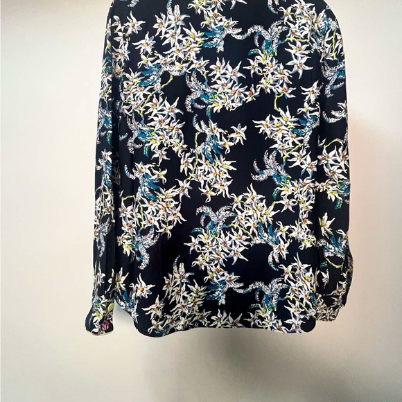 5 à 7 Floral Black Women's Top - Picture 10 of 10